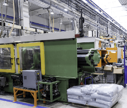 Injection Molding Machine in Automotive Parts