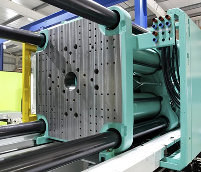 Injection molding machine to high-temperature applications